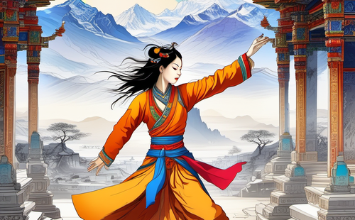 What is the dance piece of Taidi Cup Tibetan Women's Solo Dance?